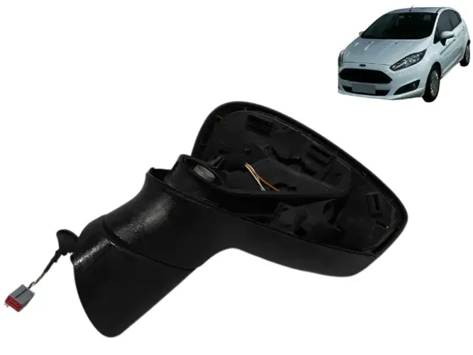 Retrovisor Esq Simples New Fiesta 2013 2014 2015 Original