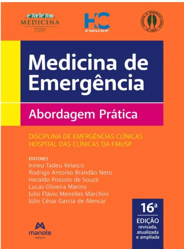 LIVRO MEDICINA DE EMERGÊNCIA USP - 16ª EDIÇÃO
