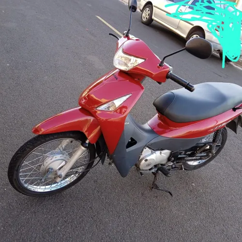Honda Biz 2008 , partida e pedal 
