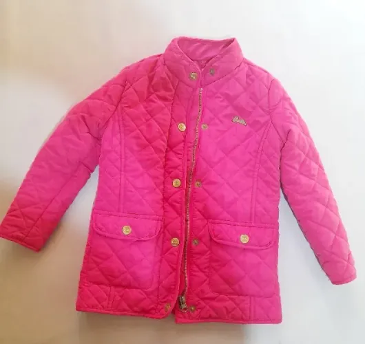 Casaco Barbie Rosa Pink Matelassê - 4 anos