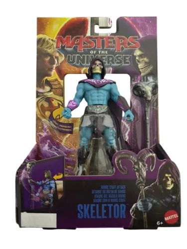 Mattel Boneco e Personagem Masters Of The Universe Skeletor Com Movimento