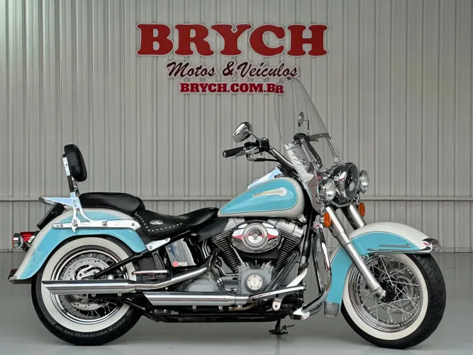 HERITAGE SOFTAIL CLASSIC FLST AZUL 2008/2008
