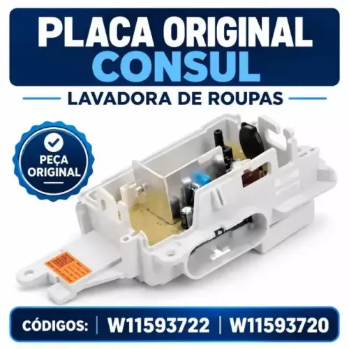 Placa Original Lavadora Consul W11593722 W11593720