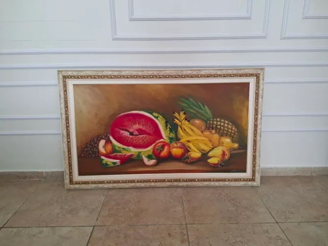 Quadro pintado a mao