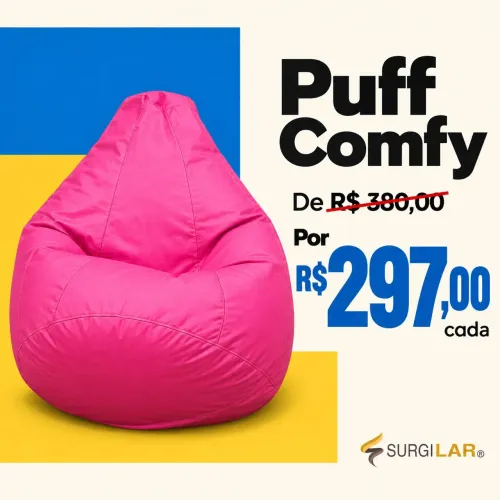 Puff COMFY de outubro