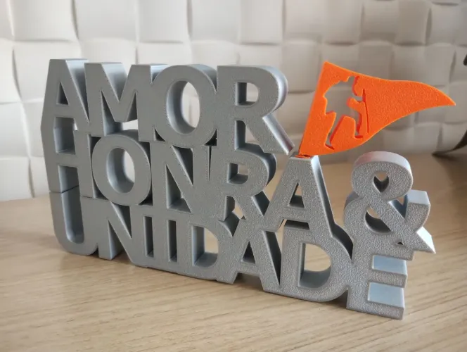 Decoração legendários em 3d