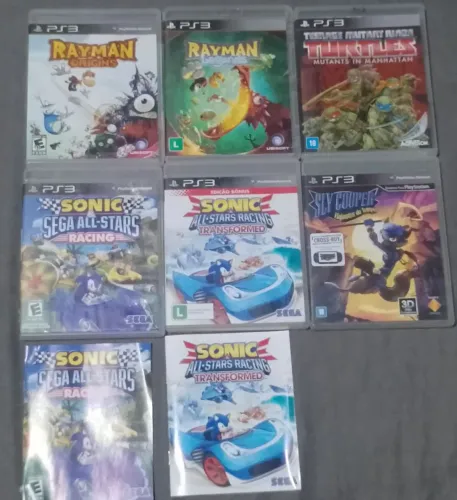 Lote Jogos PS3 Raros