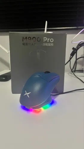Mouse gamer M900 pro + Dock de carregamento + dungle 2.4 ghz