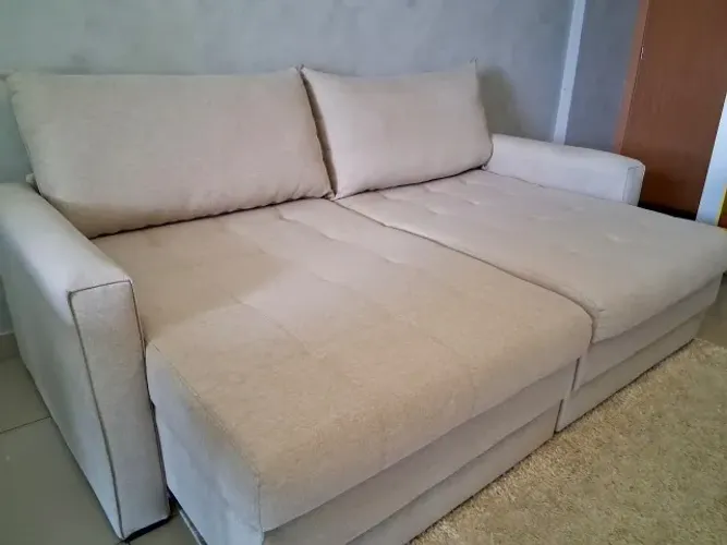 Sofá de luxo retrátil 