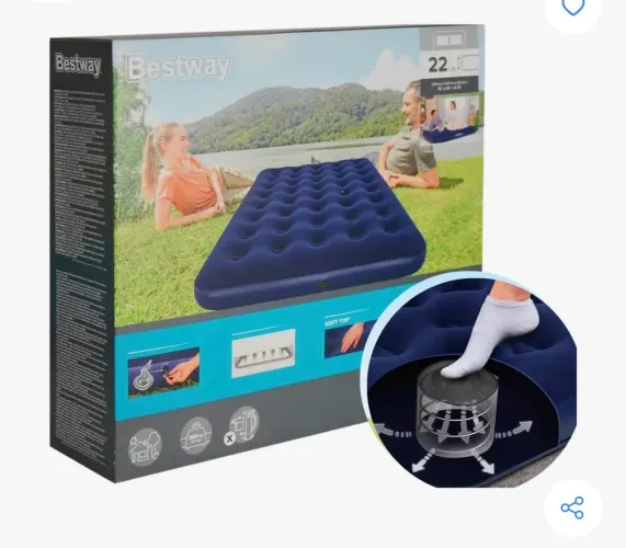 Colchão novo inflável