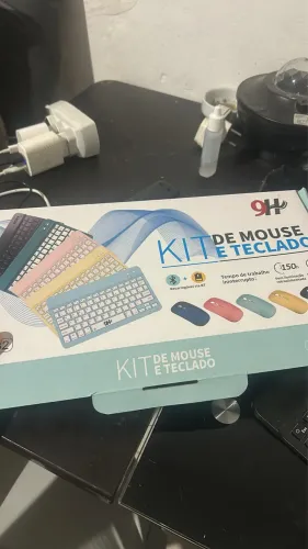 Kit teclado e mouse sem fio