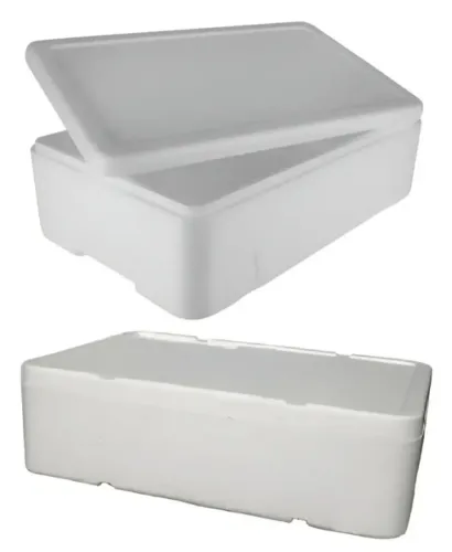 Caixa De Isopor P/ Alimento Pescado 4kg Epsbox