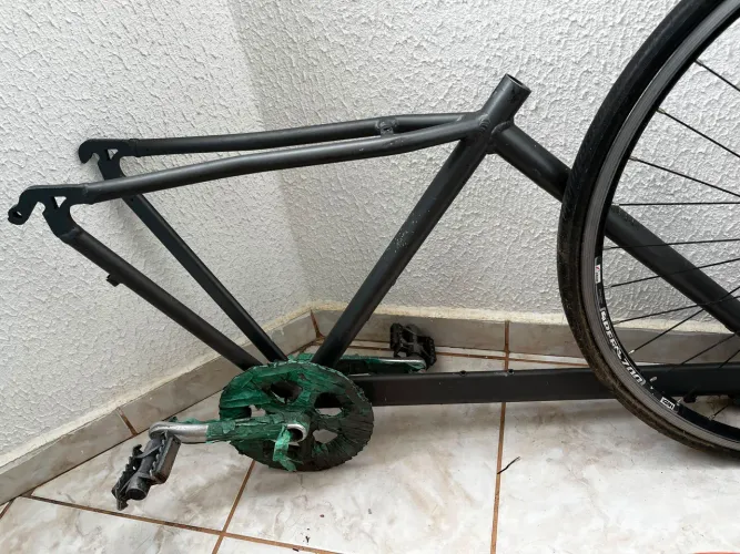 Bicicleta Caloi 700 speed - desmontada