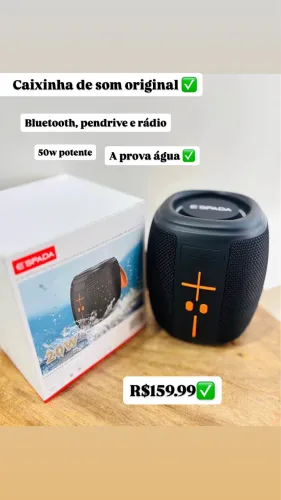 caixinha de som portátil