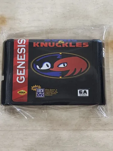 Sonic e Knucles de mega drive