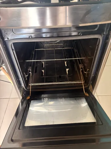 Fogão cônsul inox Cooktop vidro