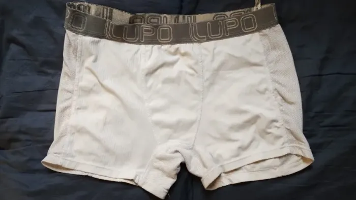 Cueca Boxer Lupo Branca 1pç