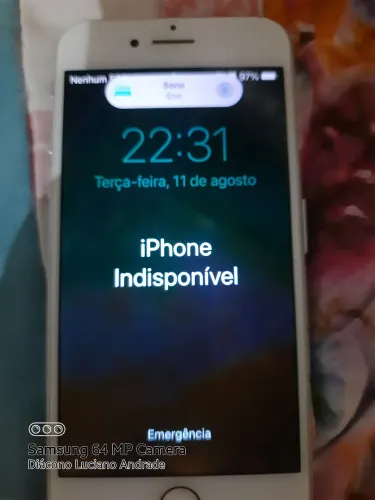 iPhone 7 no estado , pra conserto ou retirada de peças