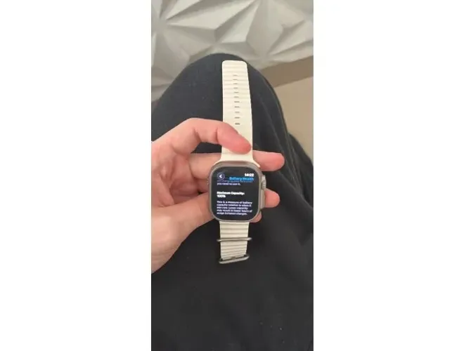 Apple Watch Ultra 2 49mm Titânio Bateria 100% 2 Pulseiras Ocean