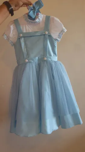 VENDO LINDO VESTIDO INFANTIL SEMINOVO!