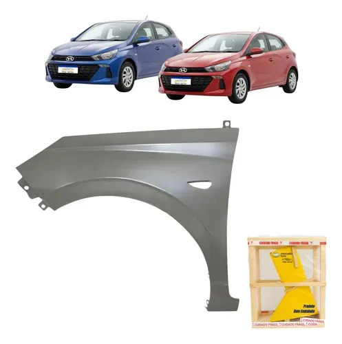 Paralama Hb20 Hatch Sense 2023 2024 2025 2026 Novo L.e