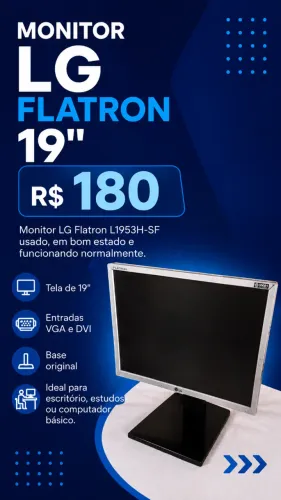 Monitor LG Flatron 19"