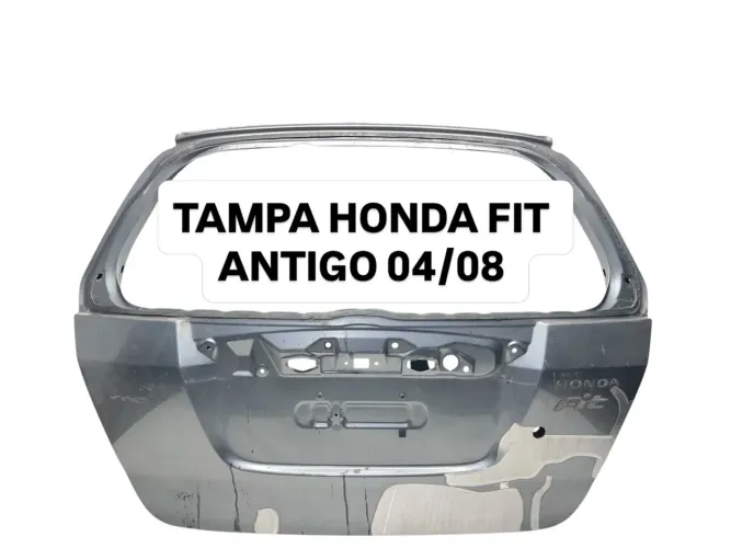 TAMPA TRASEIRA HONDA FIT 2004/2008