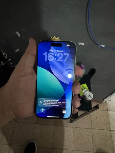 iPhone 15 128GB Azul - Impecável / Sem Marcas / Bateria 89%