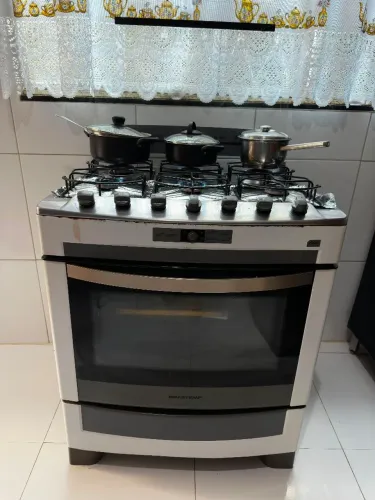 Fogão Brastemp 6 bocas 