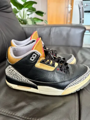 Air Jordan 3 Black Gold