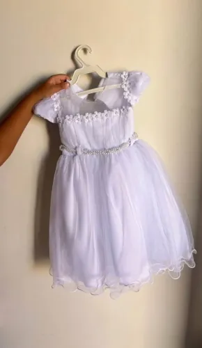 Vestido de Daminha Branco