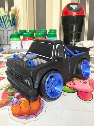 Carrinho Tunado F150 em PLA