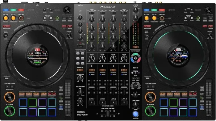 Pioneer DJ Controlador DJ DDJ-FLX10 de 4 decks