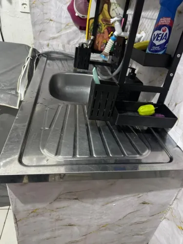 ? VENDO PIA DE INOX?