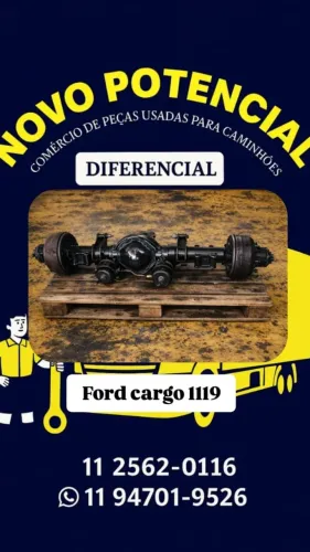 DIFERENCIAL DO FORD 1119