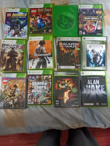 Lote jogos originais Xbox 360. Vendo ou troco