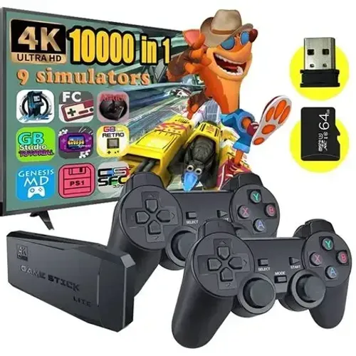 Game Stick 4k 10.000 games