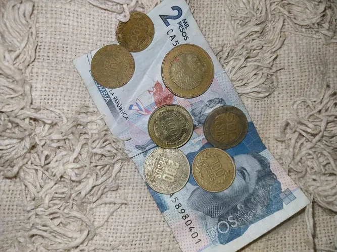 Moedas colombianas