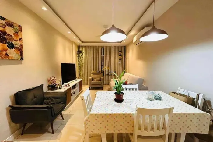 Botafogo | Apartamento com 78m² | 2 quartos, sendo 1 suite | 1 vaga REF: IPAP5143