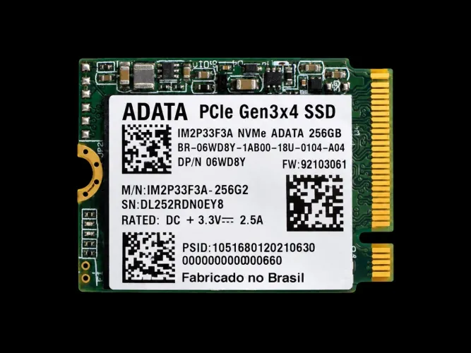 Ssd nvme data
