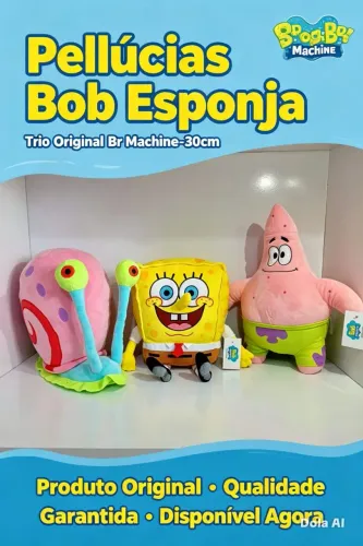 Patrick Guerry e Bob esponja