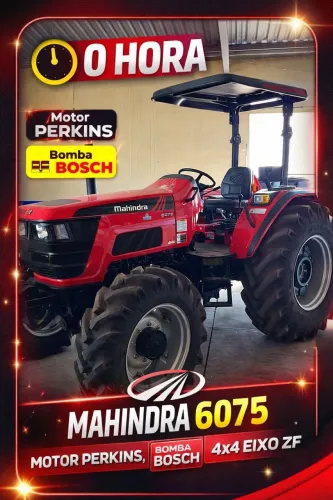 Trator mahindra 7075