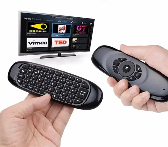 Air mouse teclado na promoção 