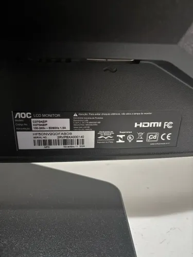 Monitor AOC 280 hertz
