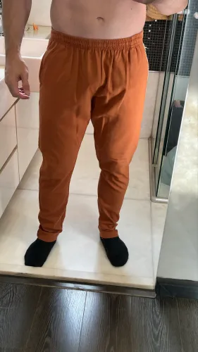 Calça linho R$100 cada azul e marrom . 31 99921 07 87 