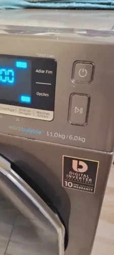 Lava e seca samsung ecobubble