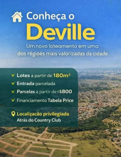 Setor Deville Região Da Chácara São Pedro , Lotes De 180 A 880 M²