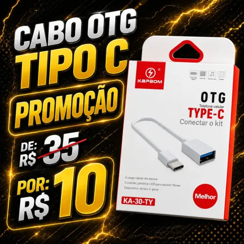 Cabo Otg Tipo C Promoção