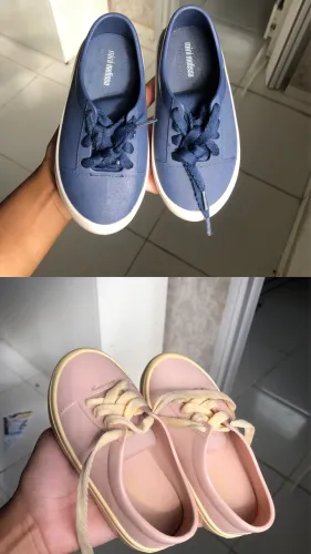 Tênis mini melissa 