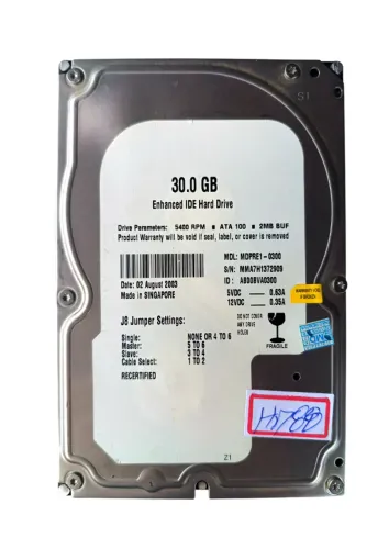 WINCHESTER HD IDE ATA 100 5400 RPM 30GB HD88